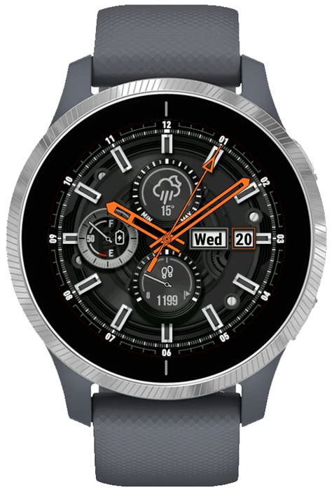 garmin best analog watch face